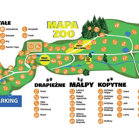 Forrest Glamp Hotel Mieroszow Eksteriør billede