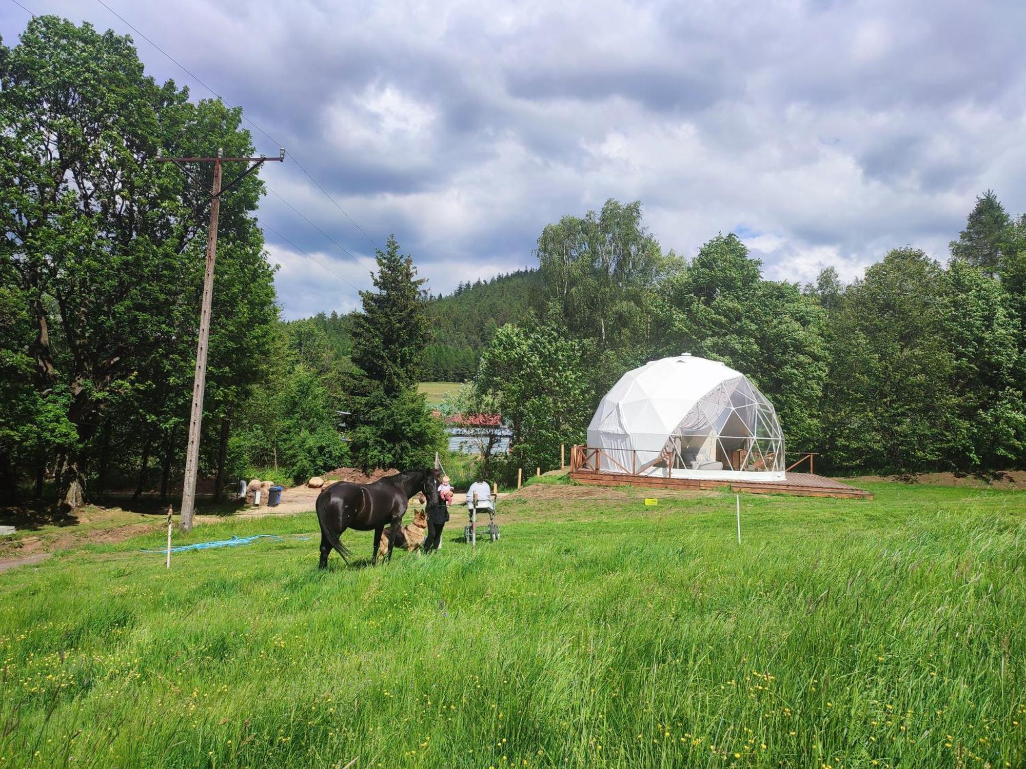 Forrest Glamp Hotel Mieroszow Eksteriør billede